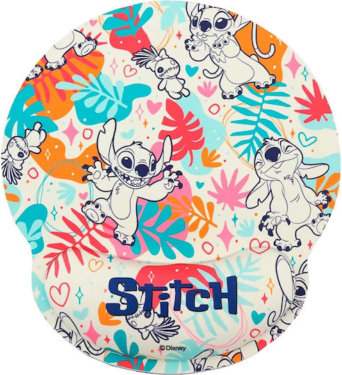 Wondee Disney Stitch Ergonomic Xxl Mouse Pad Wrist Rest Multicolor