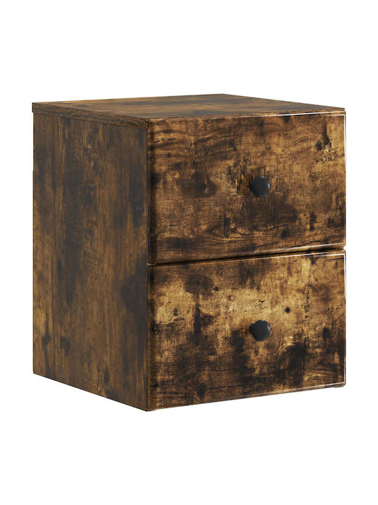 Nachttisch Holz Braun 34.5x33x40cm