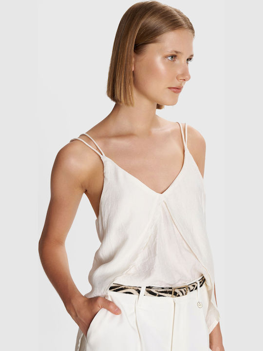 ALE - The Non Usual Casual Women's Blouse White