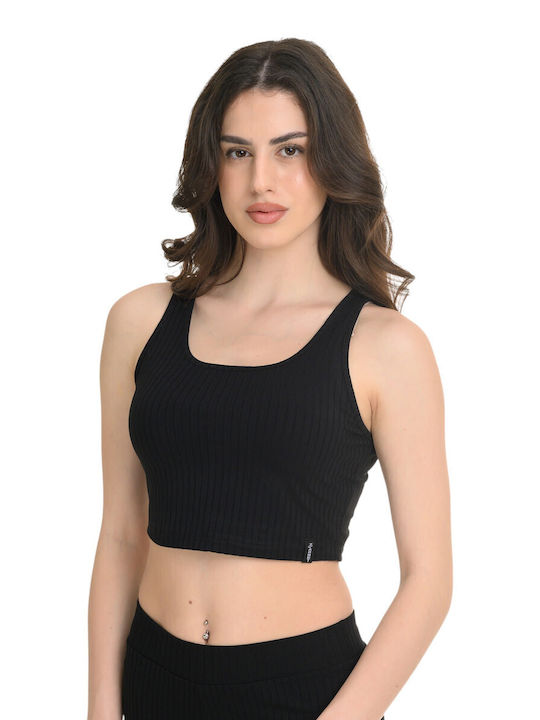 Target Damen Crop Top Schwarz