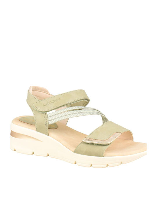 Amarpies Green Women's Platforms