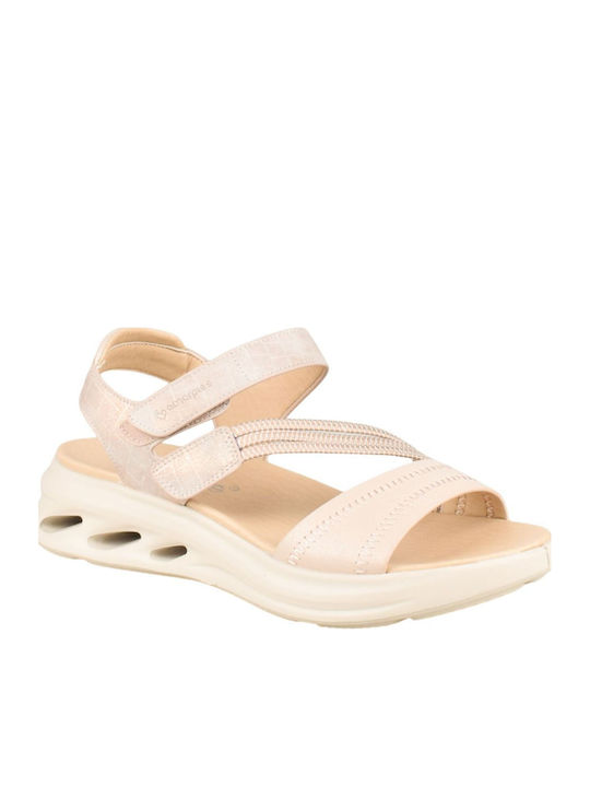 Amarpies Women's Anatomic Pink Sandals