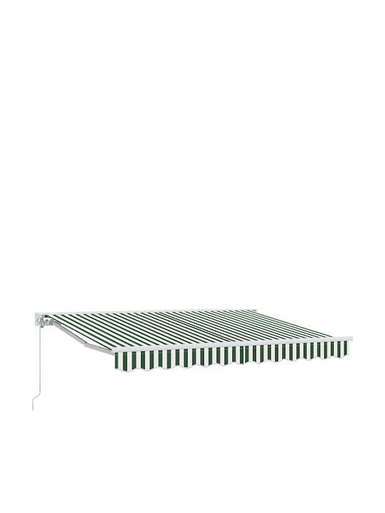 vidaXL Pavillon Terrasse mit LEDs Grüne 3x2.5m
