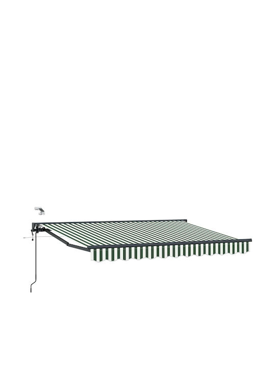 vidaXL Cort Terasă Roz 3x2.5m