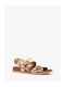 Women's Flat Sandals Beige