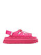 Goldenglow Дамски Сандали Flatforms Фуксия