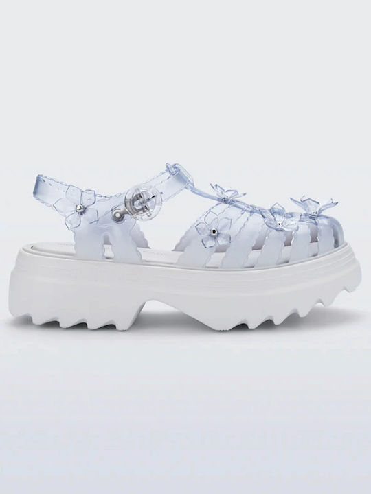 Melissa Дамски Сандали Flatforms Бели