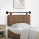 vidaXL Pink Leather Bed Headboard Cushion 110x55cm