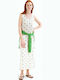 Summer Midi Ecru Dress