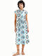 Summer Midi Shirt Dress