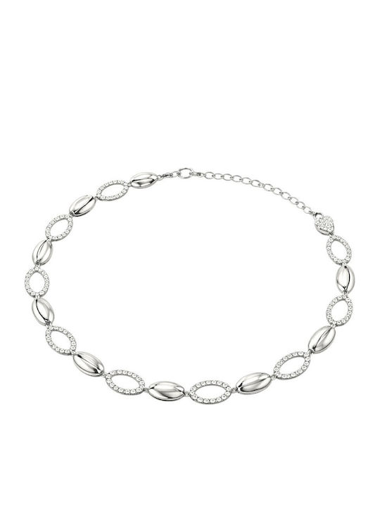 Xryseio Women's Silver Bracelet with Zircon
