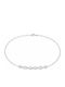 Xryseio Women's Silver Bracelet with Zircon