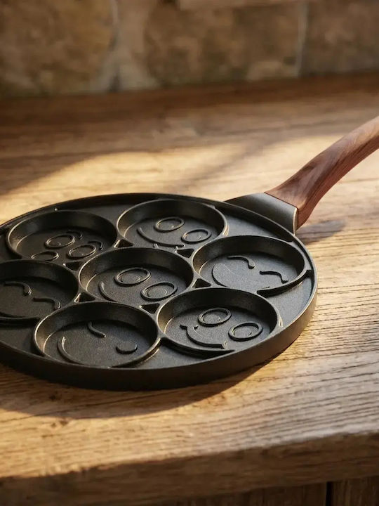 KönigHOFFER Τηγάνι για Pancakes από Αλουμίνιο με Αντικολλητική Επίστρωση 26.5cm