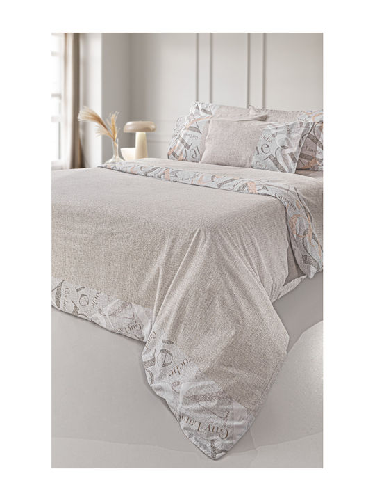 Guy Laroche Passport Bettlaken Set mit 2 Kissen...