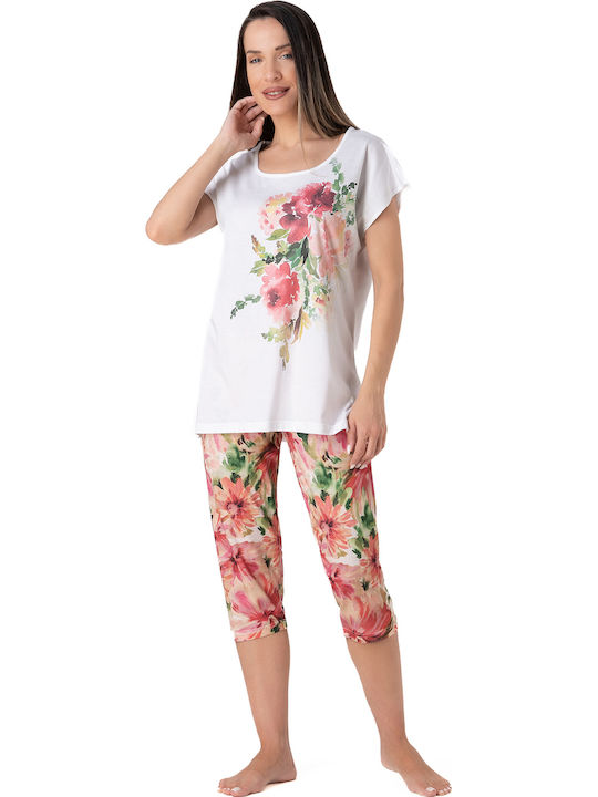Relax Lingerie Summer Women's Pyjama Set Pink