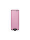 Brabantia Bo Pedal Kunststoff Mülleimer mit Pedal Rosa 30lt