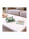 Galifas Noble Glass Coaster with Stand 9x9cm 6 Pieces