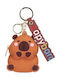 Schlüsselanhänger PVC Charm Capybara Capybara 9cm