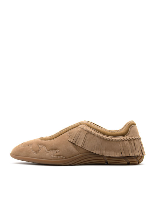 01 Combo A Γυναικεία Sneakers Καφέ