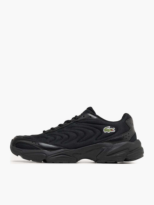 Lacoste Ανδρικά Sneakers Μαύρα
