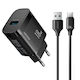 Joyroom Charger with USB-A Port and USB-C Cable...