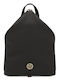 Leather Women's Backpack Black