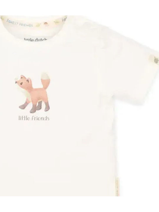 Kids Short-Sleeved Blouse White
