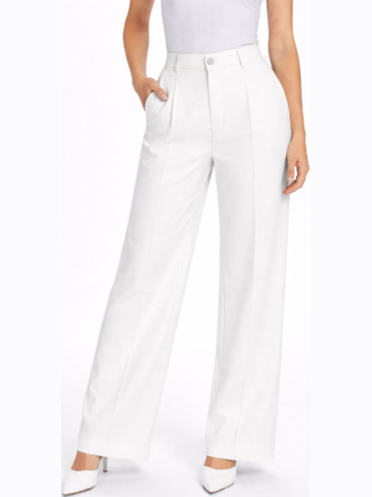 Women's Pantaloons in Regular Fit White SS-M115980-26TR-WHITE