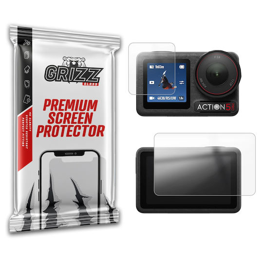 Grizzglass Paperscreen Display Protection Film Dji Osmo Action 5 Pro Sports Action Camera Transparent