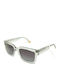 Benetton Unisex Sunglasses With Green Frame And Gray Lens BE5101 901