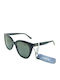 Pepe Jeans Pj7476 001 Women's Sunglasses with Black Frame and Green Lens PJ7476-001