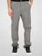 Chino Trousers Elastic Regular Fit Gray