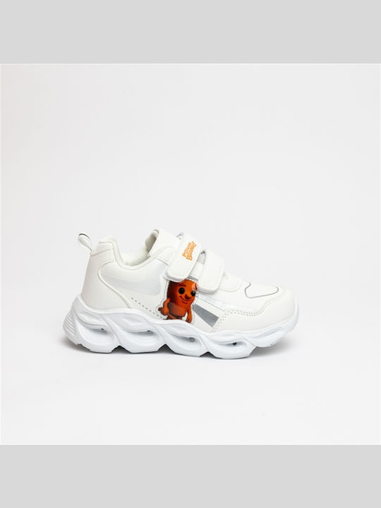 Up Kinder Sneaker mit Bügel- und Schleifenverschluss Weiß Up Kinder Sneaker mit Bügel- und Schleifenverschluss Weiß