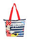 Disney Minnie Παιδική Τσάντα Θαλάσσης Μπλε 47x33x15εκ.