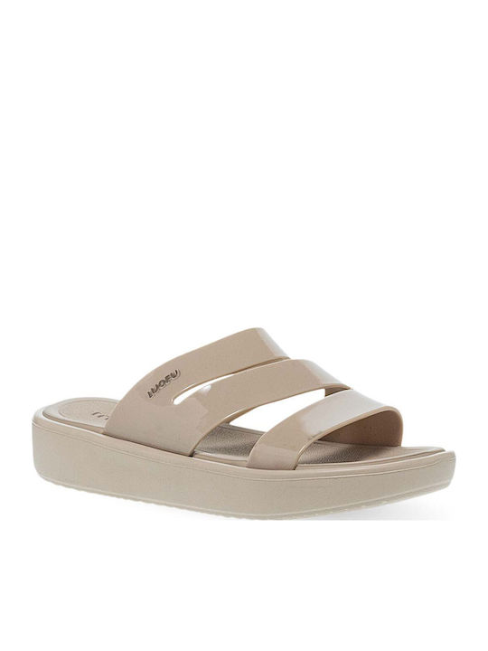 Parex Parex Damen Zehentrenner in Beige Farbe