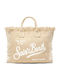 MC2 Colette Fabric Beach Bag Beige
