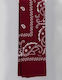 Unisex Bandana Rima Baumwoll 810-14 Burgundisch
