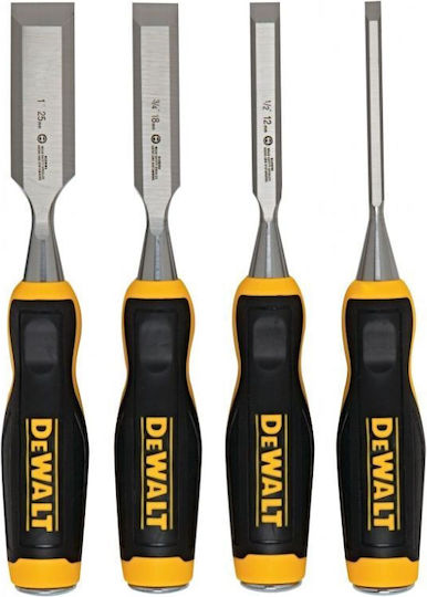 Dewalt Dwht0-16063 Holzarbeiten Meißel Set 8-25 Mm 4 Stücke