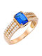 Ioannis Kosmima Women's Ring with Zircon in 14K Rose Gold