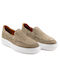 Suede Ανδρικά Loafers σε Καφέ Χρώμα