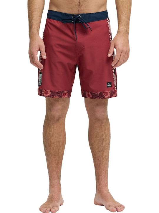 Quiksilver Surfsilk Ανδρικό Μαγιό Σορτς Μπορντό