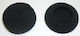 Headphone Foam Replacement Cover 2.6" 2pcs 65mm Black