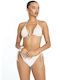 Bikini Τριγωνάκι C Cup με Ενίσχυση Μπεζ