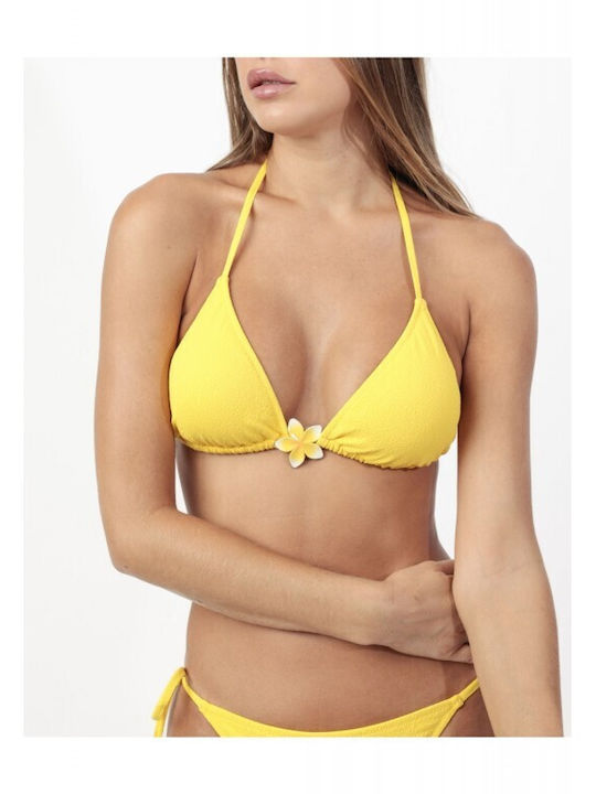Admas Bikini Triangle Yellow