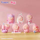 Kobitos Blind Box Mini Figures Gym Challenges Series Height 8cm Display Set 6 Pieces