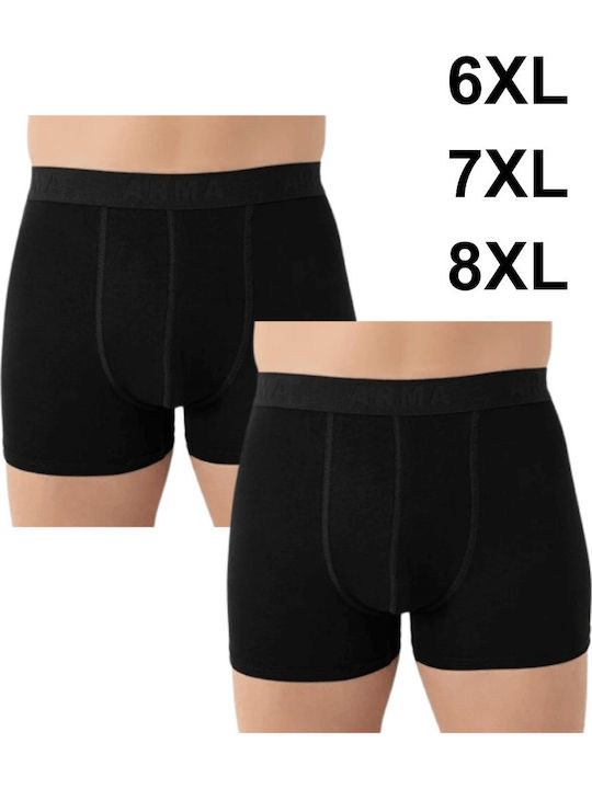 Kal-tsa Мъжки Боксерки Черни 2Pack