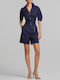 Damen Bermudas Blau