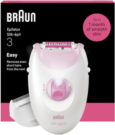 Braun Silk·épil 3 Αποτριχωτική Μηχανή Epilator 23VP8K