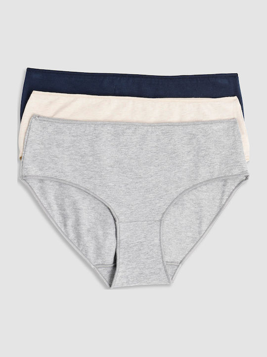 Cotonella Midi Chiloți Pentru Femei 3 Pack