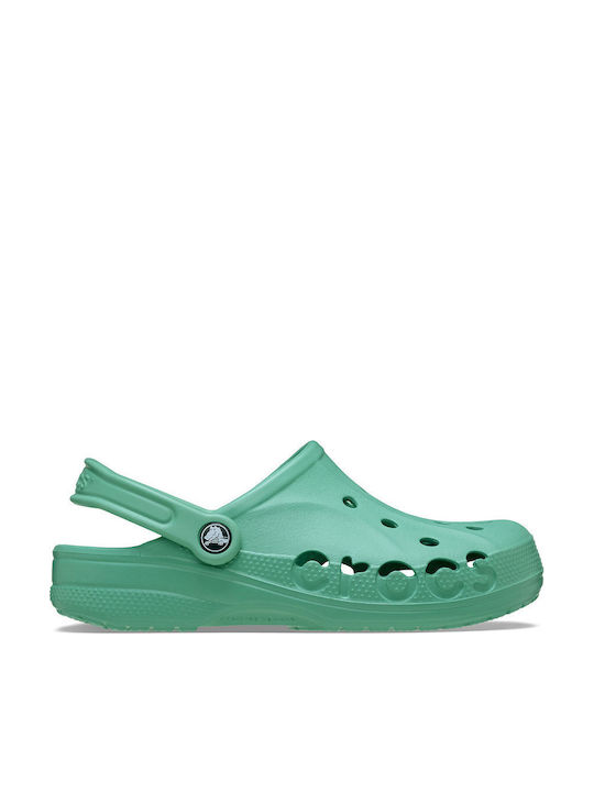 Crocs Baya Ανδρικά Ανατομικά Σαμπό Πράσινα